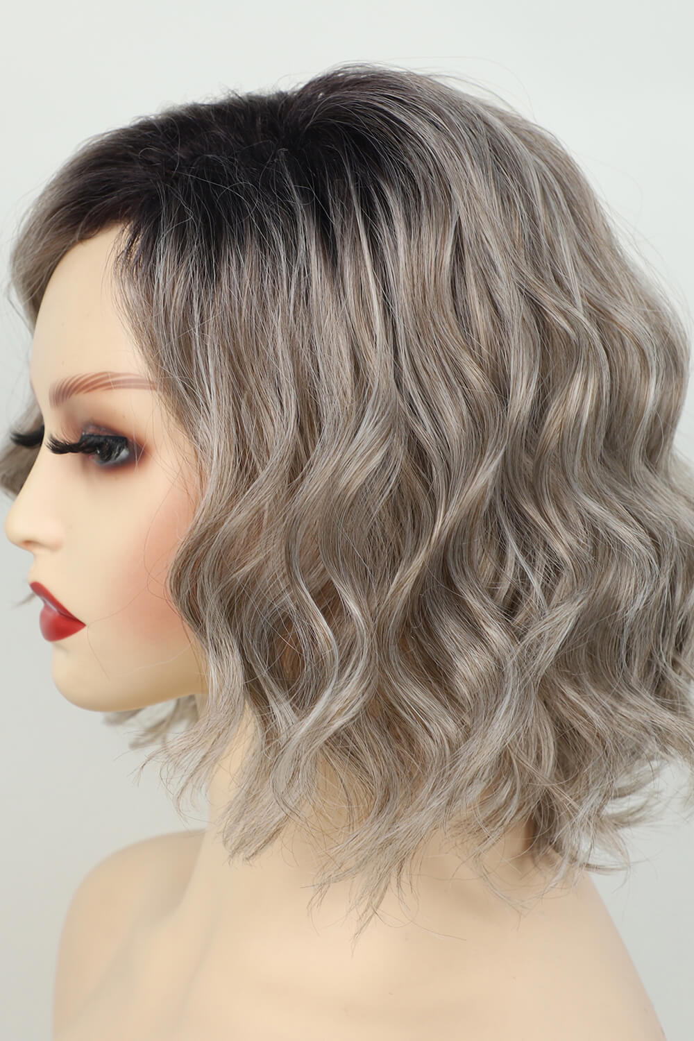 Synthetic Short Wavy Wigs 4''