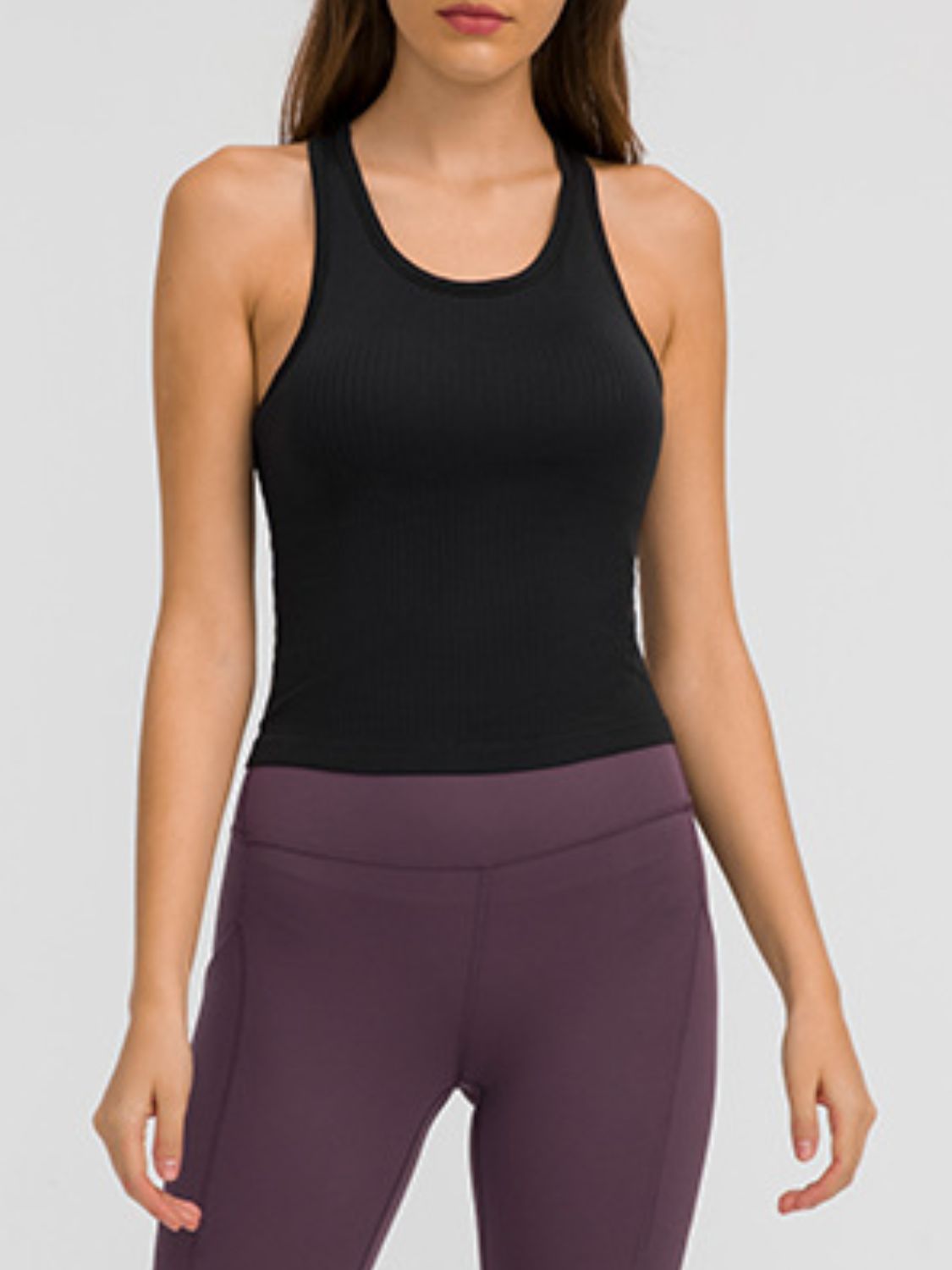 Round Neck Racerback Active Tank