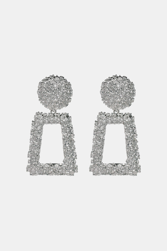 Geometrical Shape Zinc Alloy Dangle Earrings