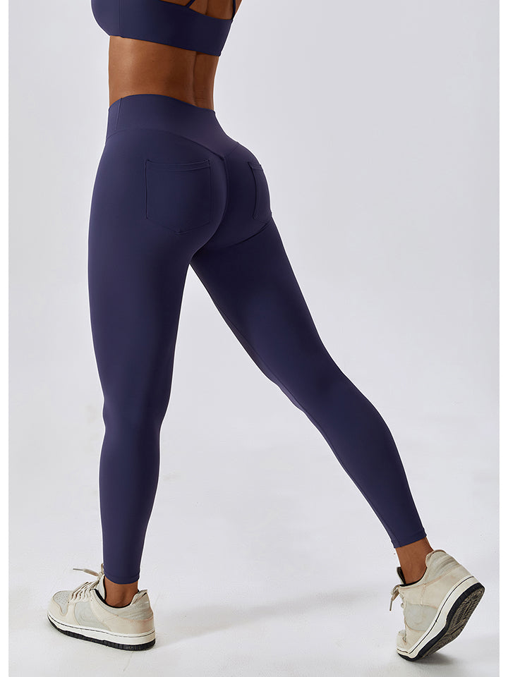 Wide Waistband Sports Pants